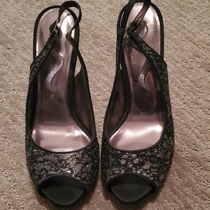 Nina Peep Toe Pumps